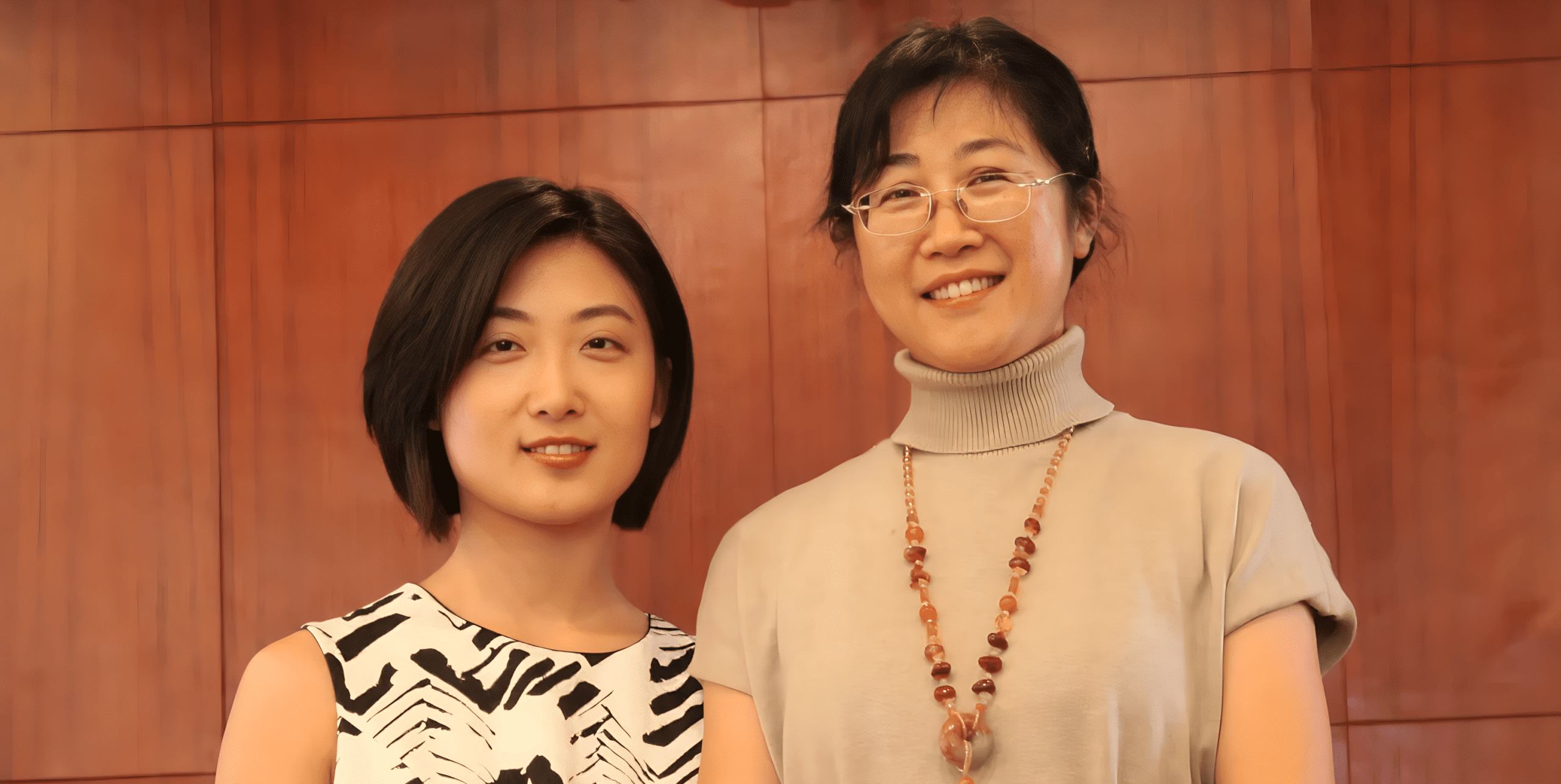 Lucy and her mother, Yan Liu, photographed in 2020.